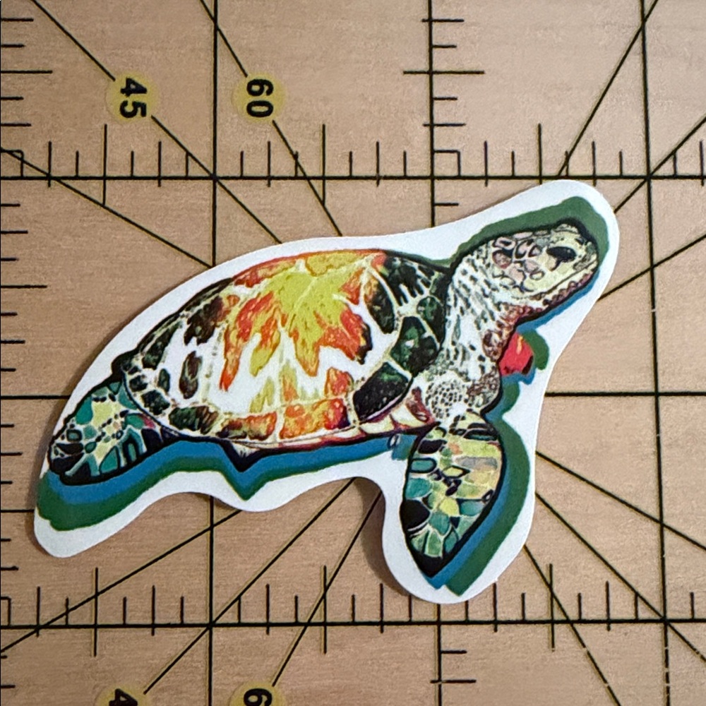 💜13/$13 +Bundle Sticker Sale | Turtle Animal Waterproof Sticker